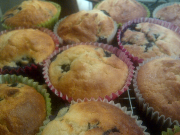 Blueberry Muffins - Nigella